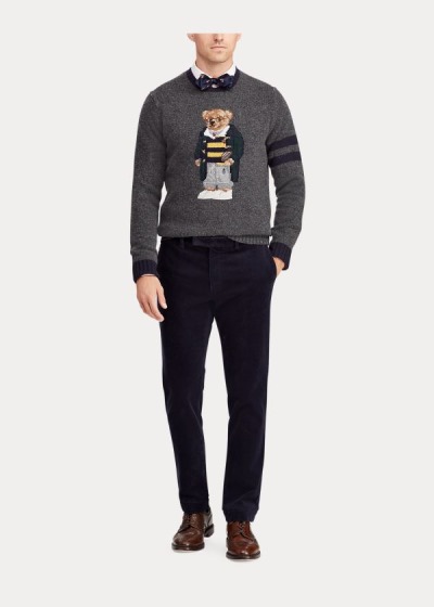 Men's Polo Ralph Lauren Polo Bear Wool Sweater | 432501EVJ